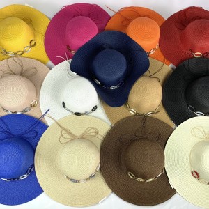 JLMY-46*CX120 CHAPÉU DE PRAIA COM ABA E COPA