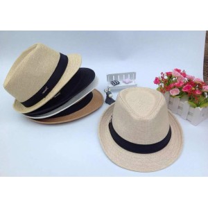 16-BOXG-25*CX120 CHAPÉU TIPO PANAMÁ COM ABA E COPA