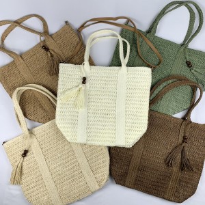 26-XXGY-01*CX100 BOLSA DE PRAIA FEMININA COM ALÇA DE MÃO