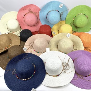 JLMY-1*CX120 CHAPÉU DE PRAIA COM ABA E COPA