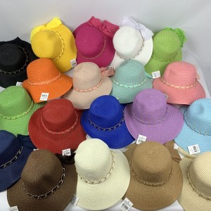 JLMY-9*CX120 CHAPÉU DE PRAIA COM ABA E COPA