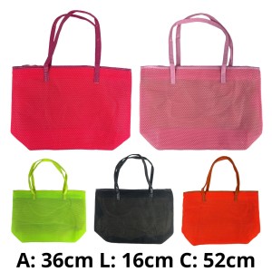 JY-031*CX240 BOLSA COM FECHAMENTO ATRAVES DE ZÍPER