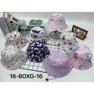 16-BOXG-16*CX300 CHAPÉU COM ABA E COPA