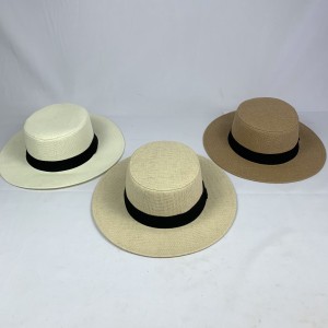 16-BOXG-30*CX120 CHAPÉU TIPO PARIS COM ABA E COPA FIRME