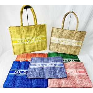 KD23-24*CX192 BOLSA FEMININA COM ALÇA E SUPERFÍCIE EXTERIOR EM MATERIAL TÊXTIL